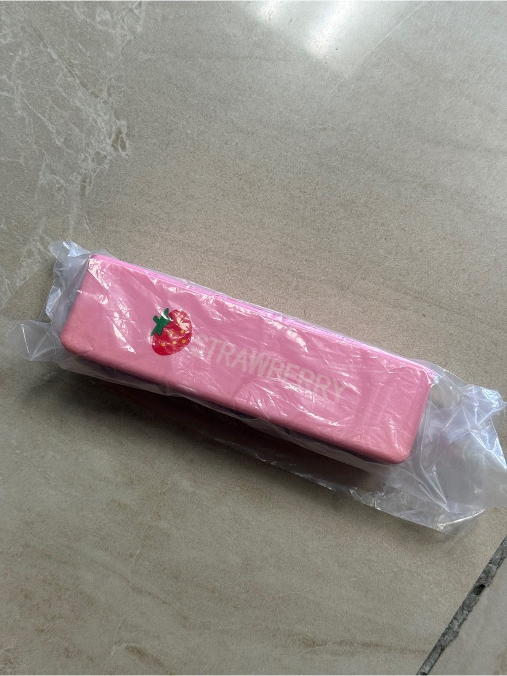 Pink 'Strawberry' Butter Squishy